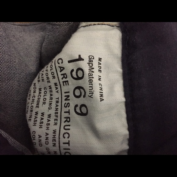 Gap Maternity Blue Jeans 1969 - Picture 8 of 8